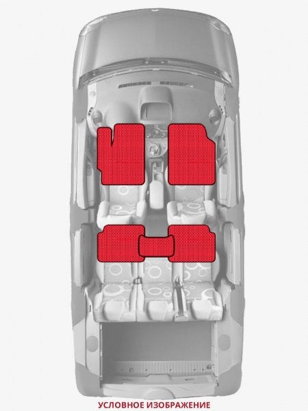 ЭВА коврики «Queen Lux» стандарт для Audi RS5 (2G)