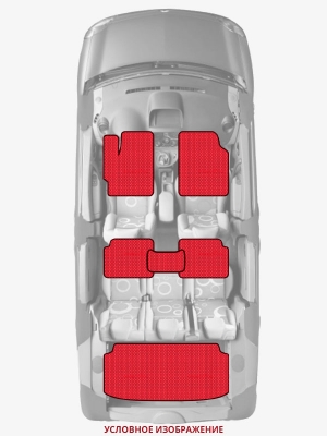 ЭВА коврики «Queen Lux» комплект для Buick Regal (1G)